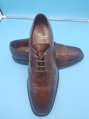 Allen Edmonds Warren Brown Leather Bicycle Toe Shoes, Size 11D